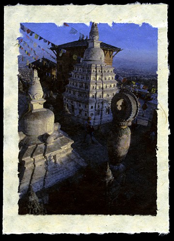 Swyambhunath, Kathmandu, Nepal, 2001.