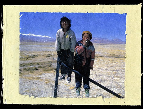 Tibetan Boys, Tingri, Tibet, 2001.